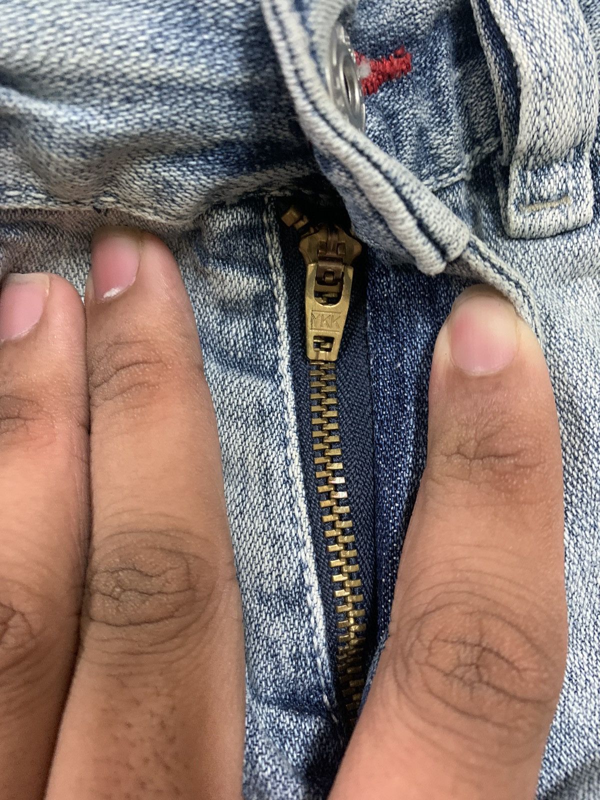 Diesel × If Six Was Nine × Le Grande Bleu (L.G.B.) VINTAGE FLARE DOPE FADED STYLE DIESEL DENIM Size US 28 / EU 44 - 7 Thumbnail