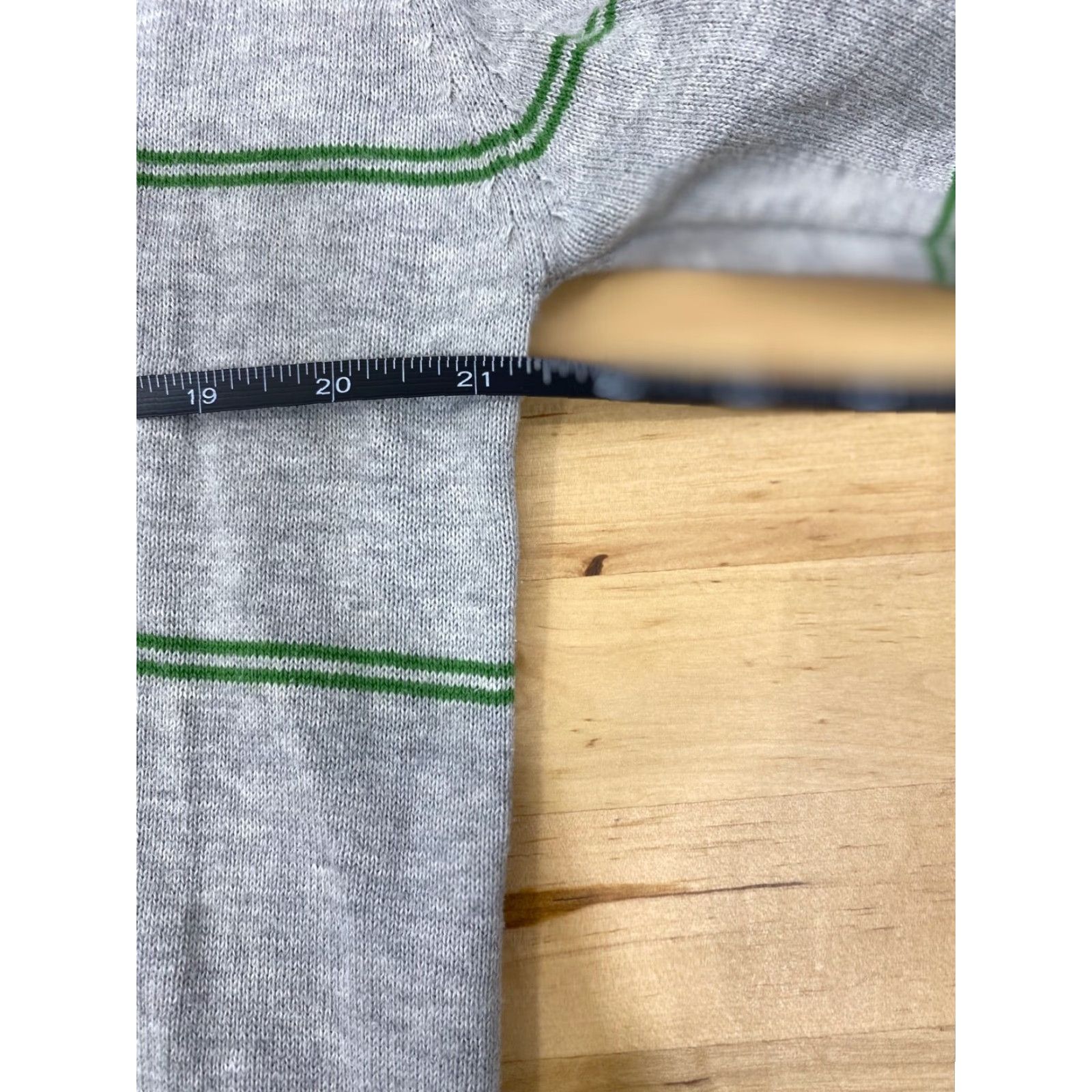 O'Neill O'Neill Men Long Sleeve Pullover Shirt XL Gray Green Crew Neck Striped Vintage No Size US XL / EU 56 / 4 - 6 Thumbnail