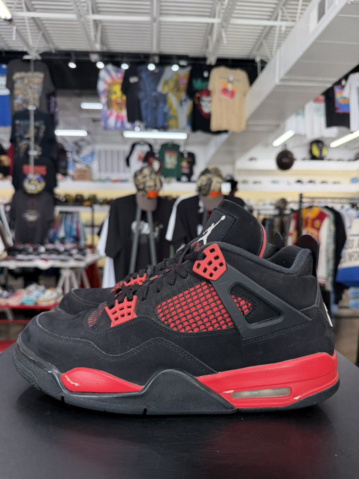 Jordan Brand Jordan 4 Red Thunder Size 10 (2022) Size US 10 / EU 43 - 7 Thumbnail
