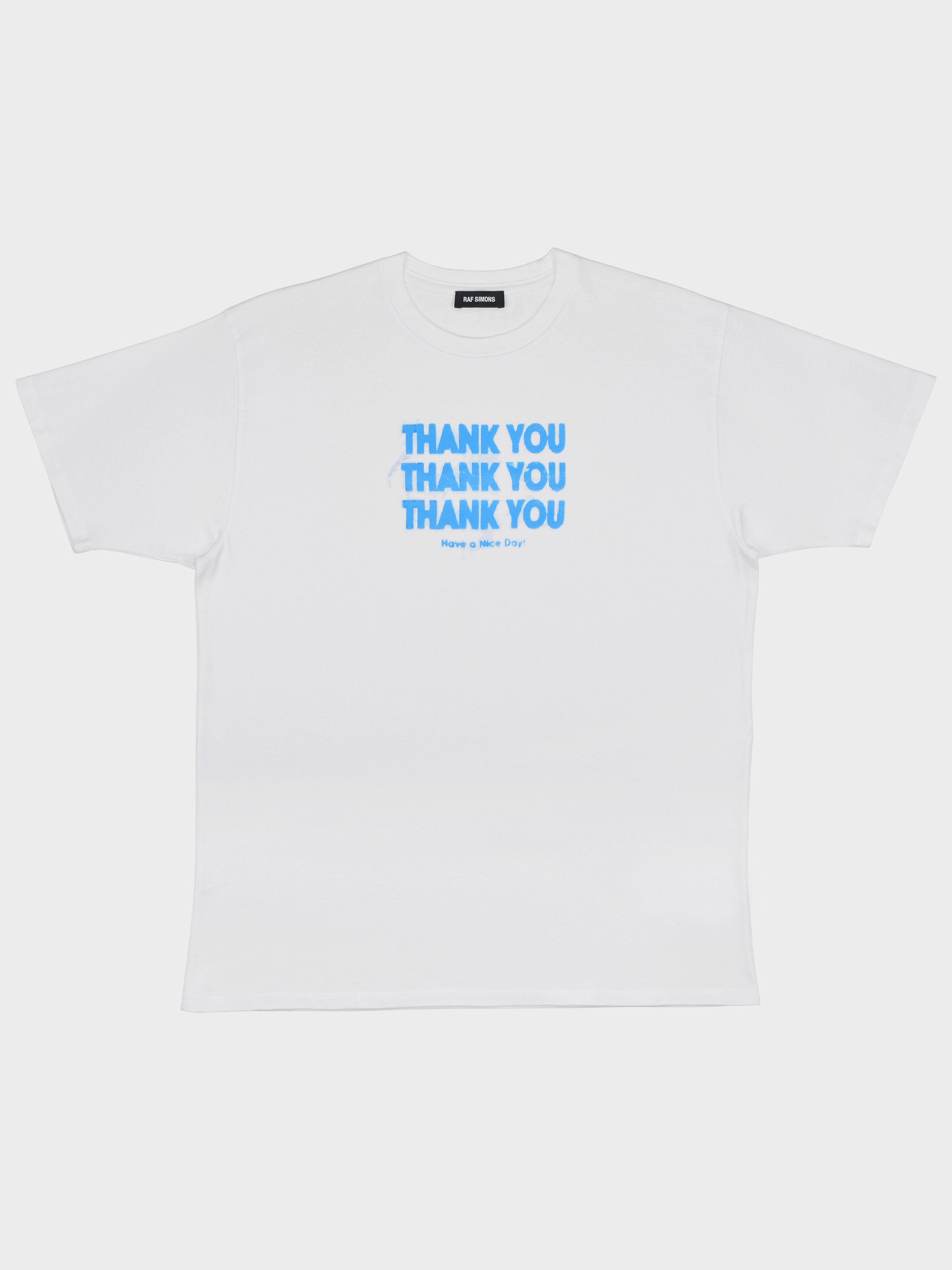 Raf Simons A/W 2017 - "Thank You" t-shirt Size US M / EU 48-50 / 2 - 3 Thumbnail