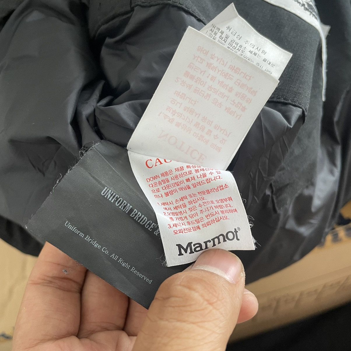 Marmot × Uniform Bridge Marmot x Uniform Bridge Goose Down Puffer Jacket Size US S / EU 44-46 / 1 - 7 Thumbnail