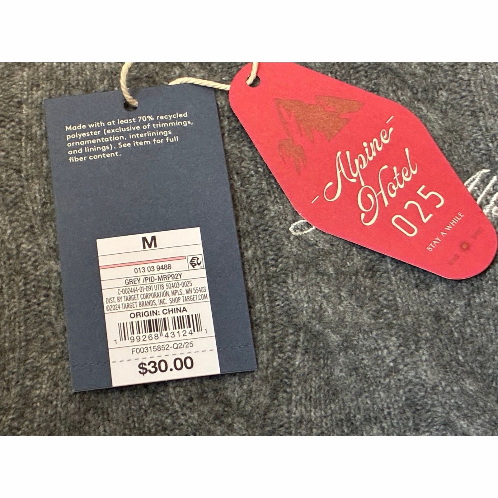 The Unbranded Brand Cozy Alpine Knit Boucle Crewneck Sweater- universal Thread Size M / US 6-8 / IT 42-44 - 4 Thumbnail
