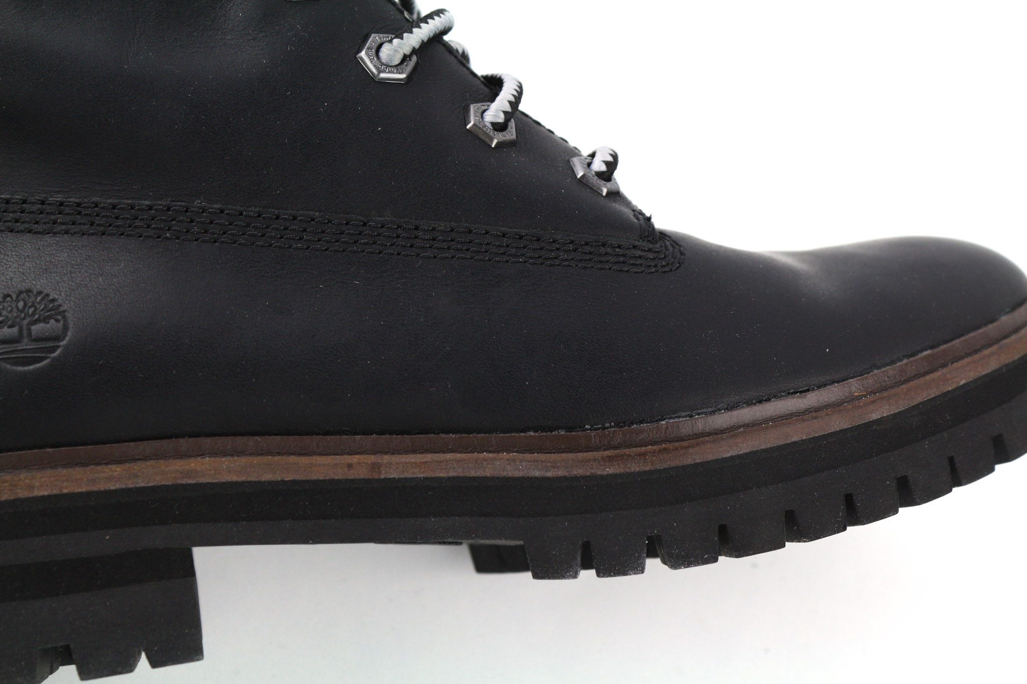 Timberland A1RCH-A3519 EU37.5/38 Black Leather Lace Shoes 80846 Size US 6.5 / IT 36.5 - 14 Thumbnail