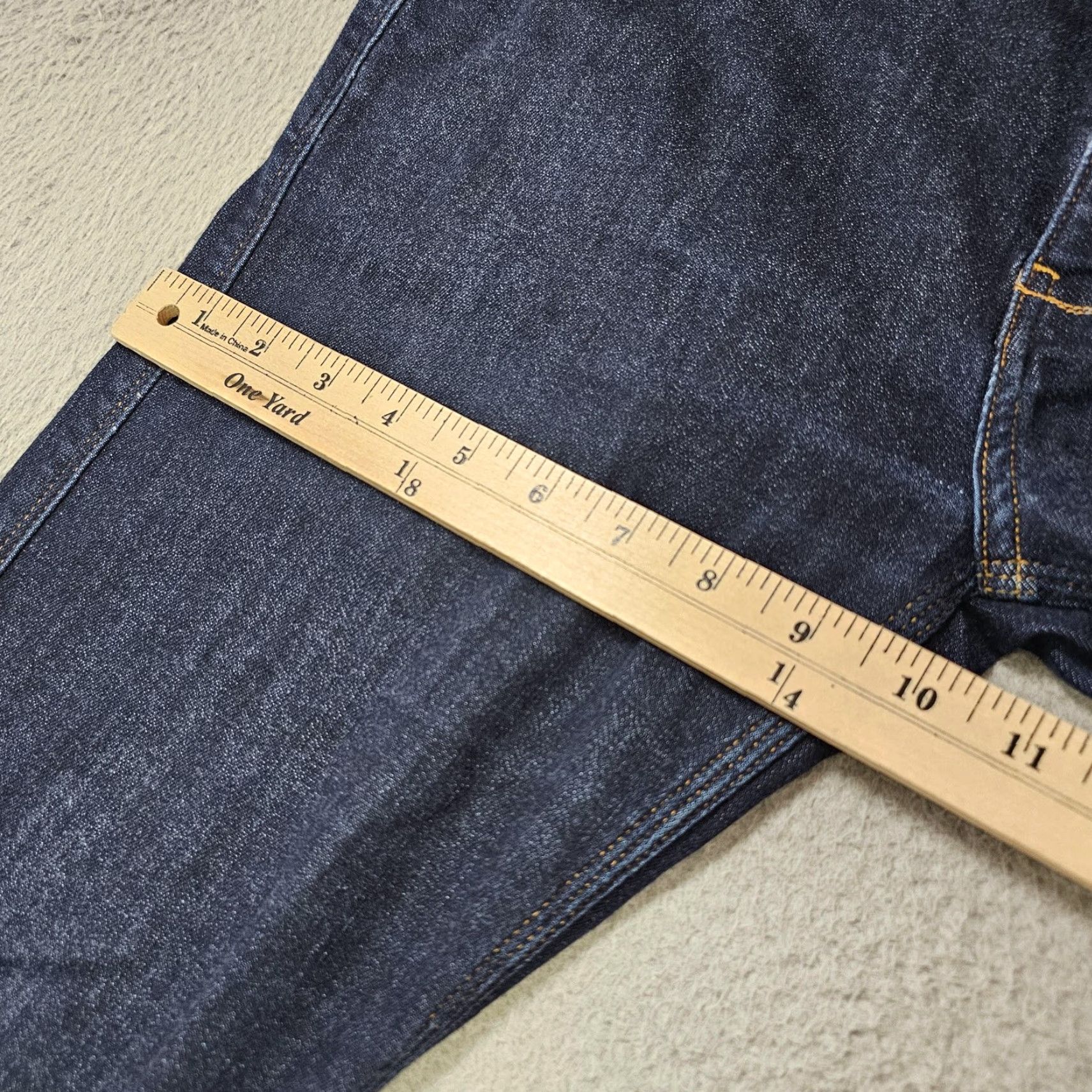 DUER Duer Jeans Mens Slim Fit L2X 31x28 Denim Blue Five-Pocket Stretch Size US 31 - 4 Thumbnail