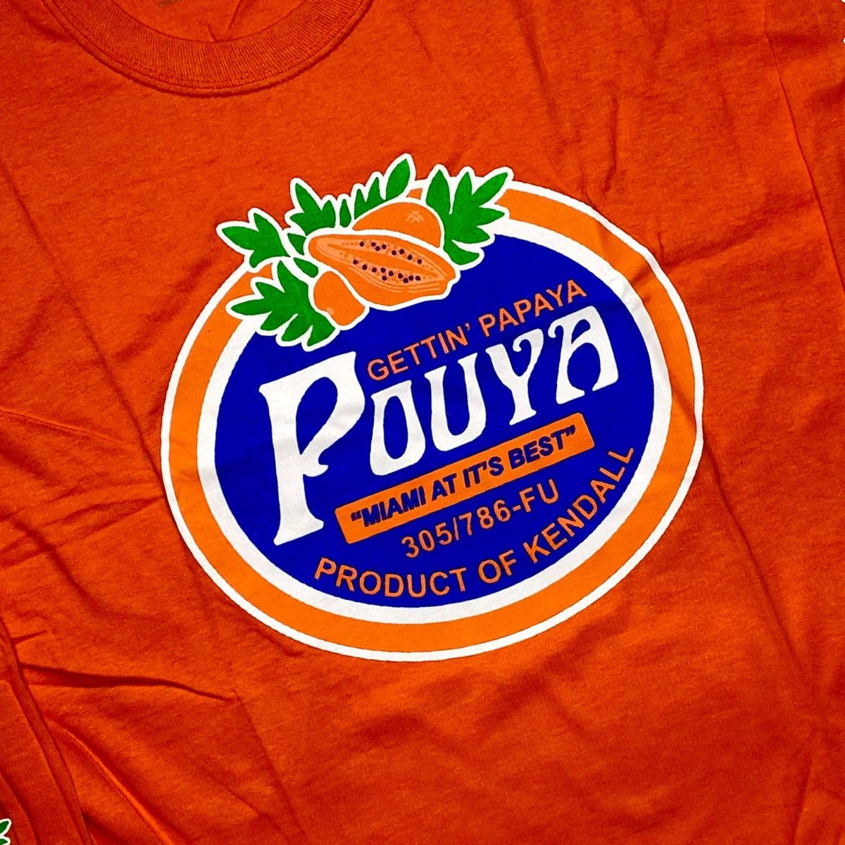 Band Tees Pouya - Red Longsleeve Size US L / EU 52-54 / 3 - 2 Thumbnail