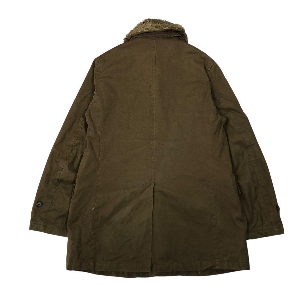 Issey Miyake 🔥VINTAGE CHORE WORK JACKET DUCK CANVAS SHIPS JAPAN Size US L / EU 52-54 / 3 - 2 Thumbnail
