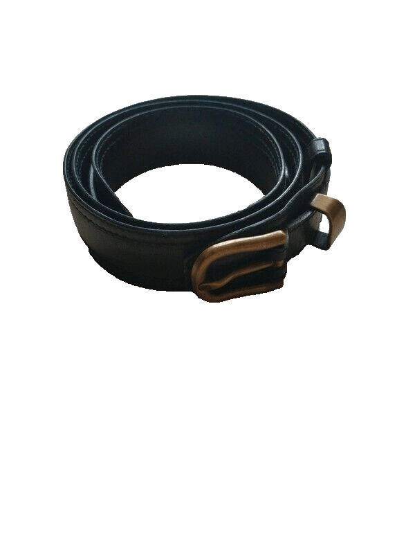 Bally Bally Vintage Authentic Black Leather Belt Size ONE SIZE - 1 Thumbnail