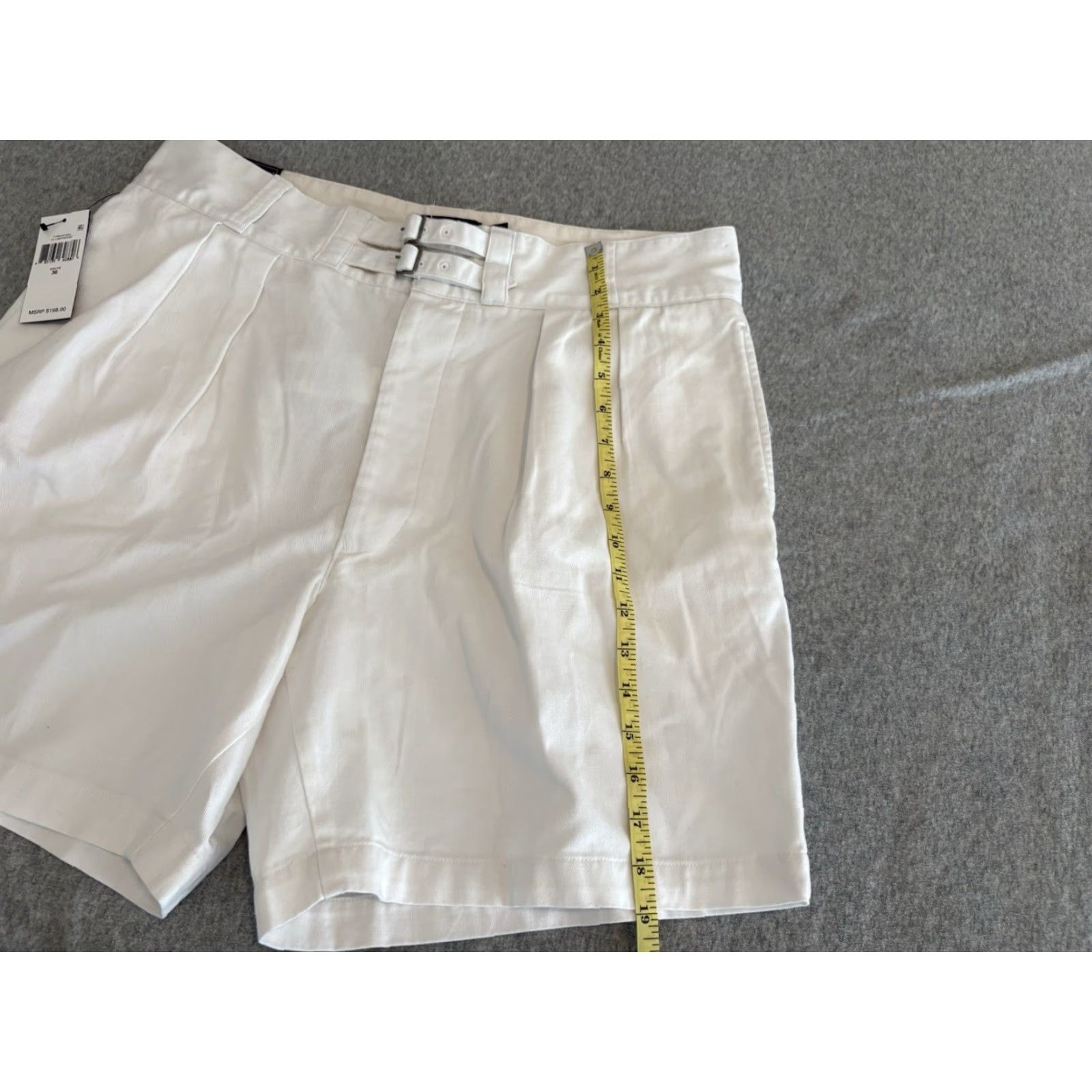 Polo Ralph Lauren Polo Ralph Lauren Chino Shorts White Relaxed Fit Size 36 NWT Size US M / EU 48-50 / 2 - 5 Thumbnail