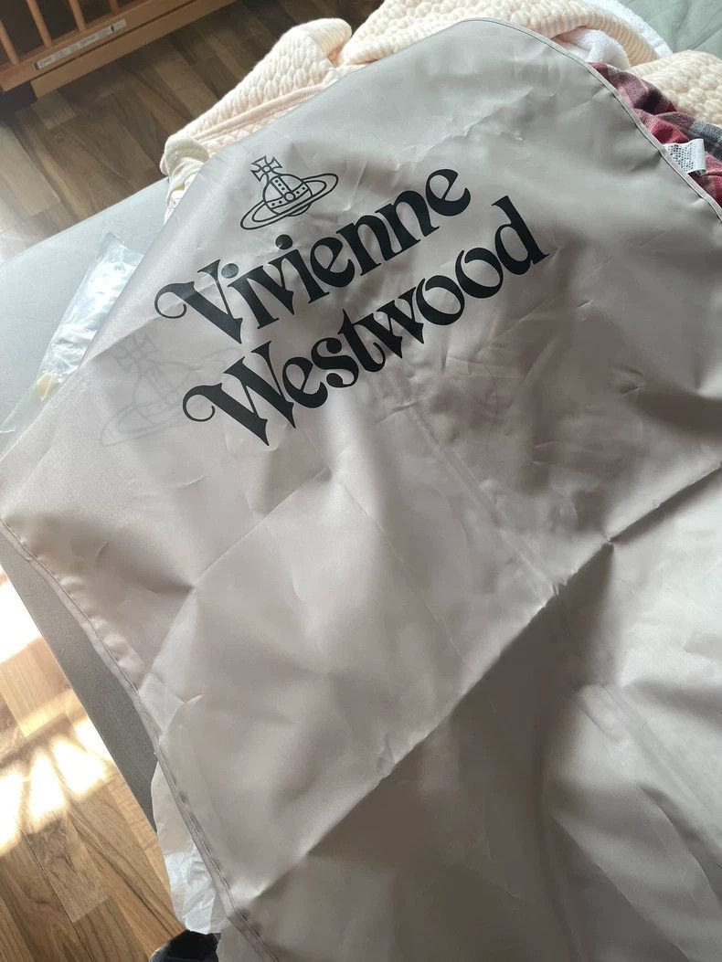 Other Vivienne Westwood A red checkered coat Size L / US 10 / IT 46 - 7 Thumbnail