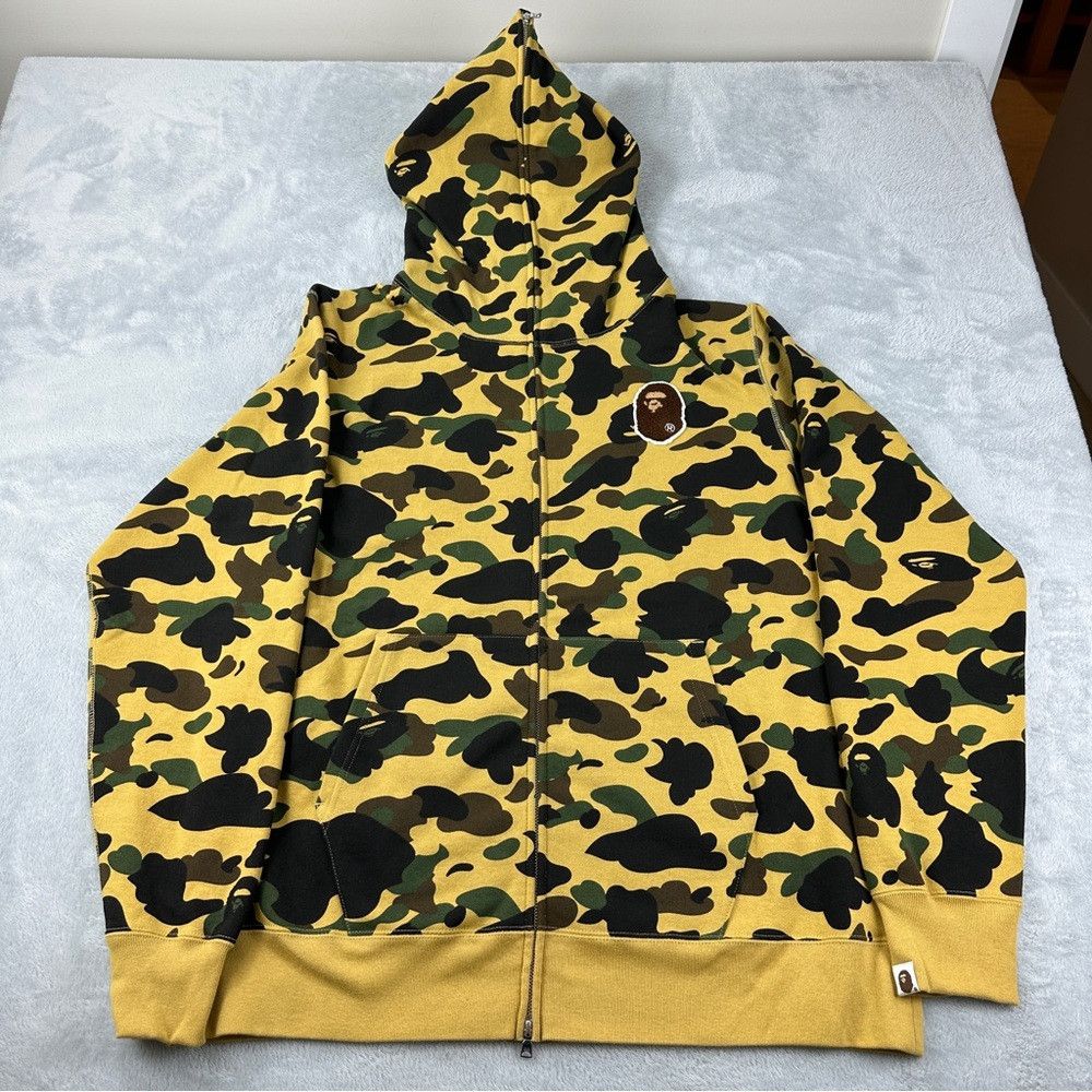 Bape 1st Camo Ape Head Full Zip Hoodie Size US XXL / EU 58 / 5 - 1 Thumbnail