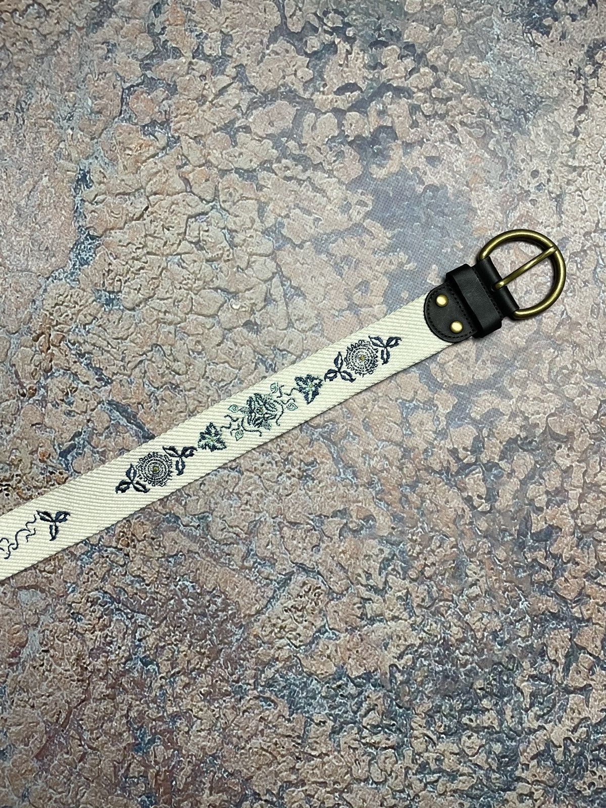 Vintage Vintage cotton distressed belt Size ONE SIZE - 2 Thumbnail