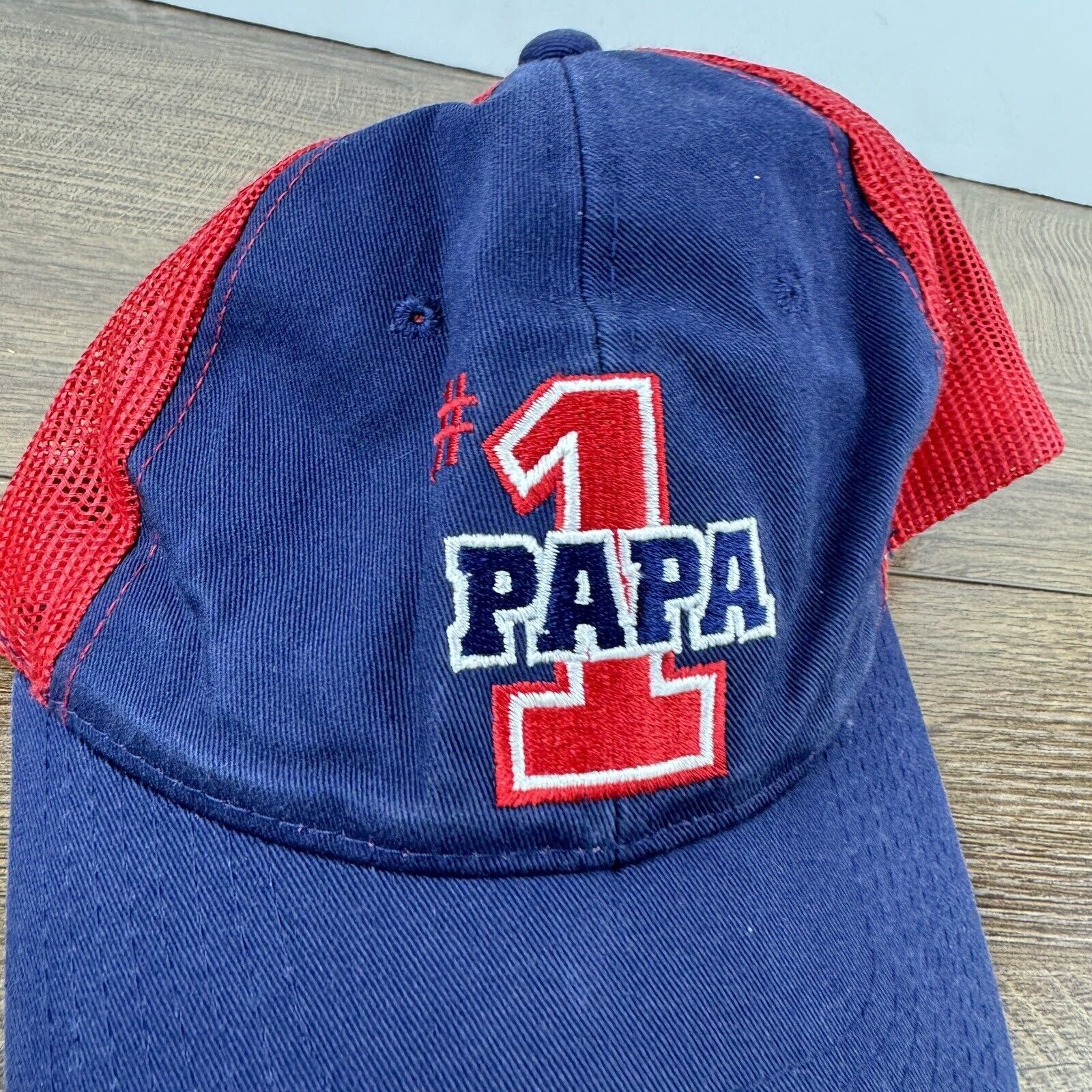 Other #1 Papa Hat Papa Blue Hat Adjustable Adult Size Hat Cap Size ONE SIZE - 6 Thumbnail