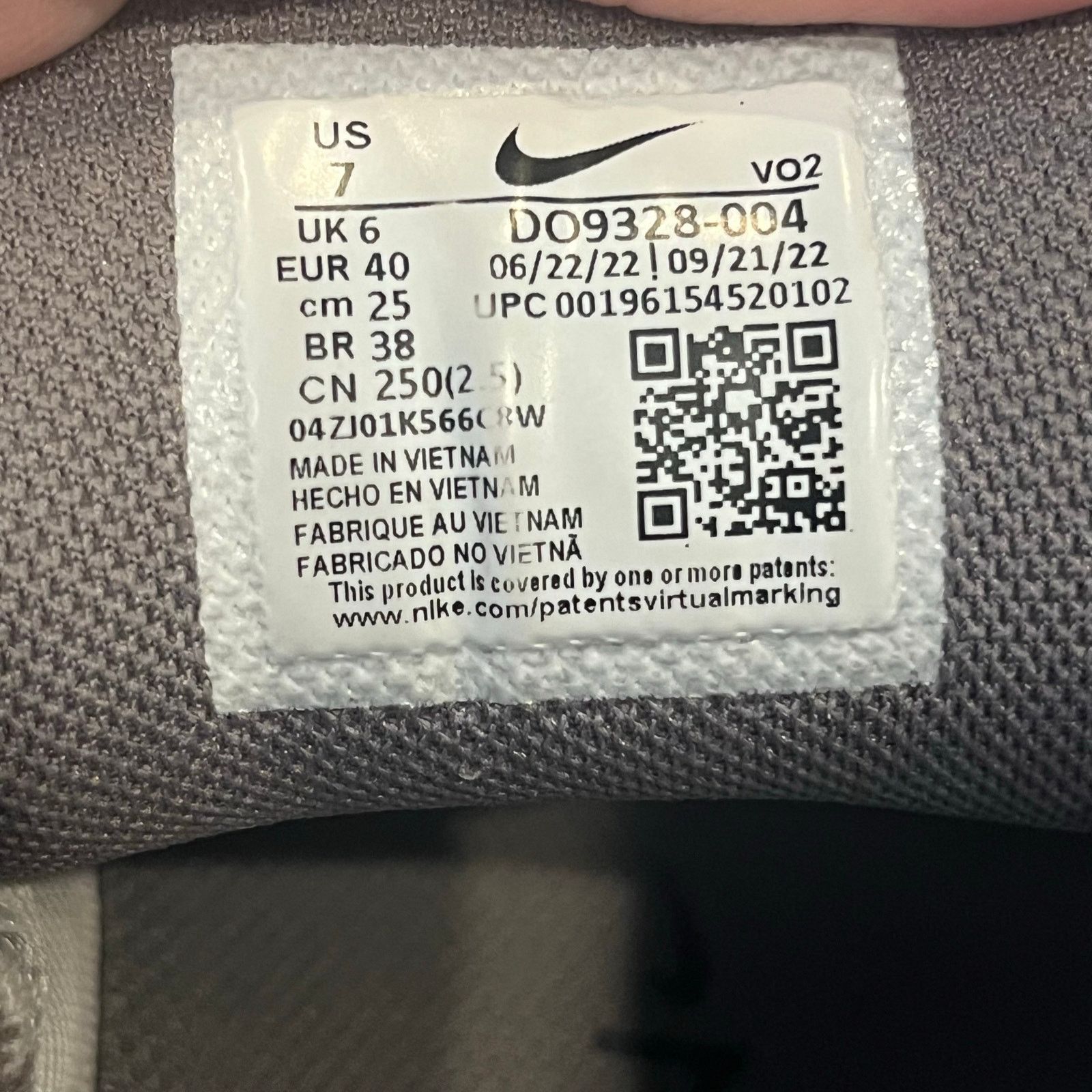 Nike Nike Men’s Metcon 8 Photon Dust Anthracite DO9328-004 size 7 Size US 7 / EU 40 - 7 Thumbnail