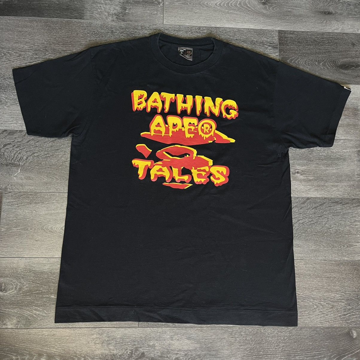 Bape Rare OG Bape A Bathing Ape Tales Evil Reborn Graphic T Shirt Size US XL / EU 56 / 4 - 1 Thumbnail