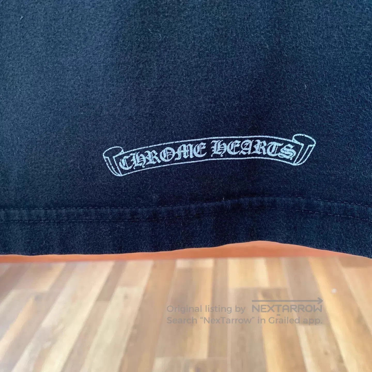 Chrome Hearts Black Short-Sleeve T-Shirt with Pocket (XL). Size US XL / EU 56 / 4 - 8 Thumbnail