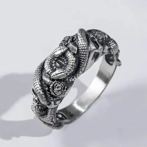 Jewelry Satan Ring ( Size 7 to 13 ) Size ONE SIZE - 2 Thumbnail