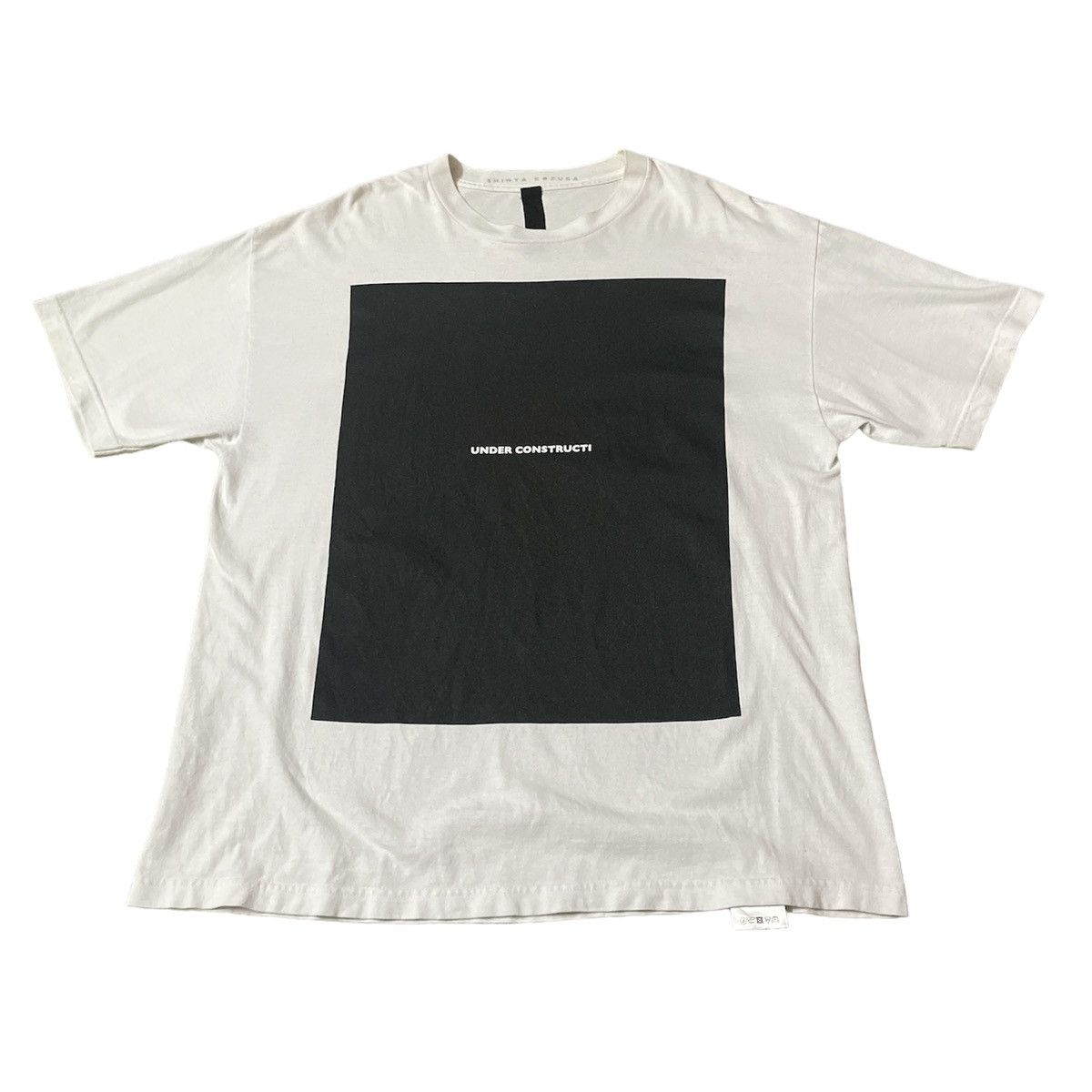 image of Archival Clothing x Shinya Kozuka Under Constructi Shirt in White, Men's (Size Large)