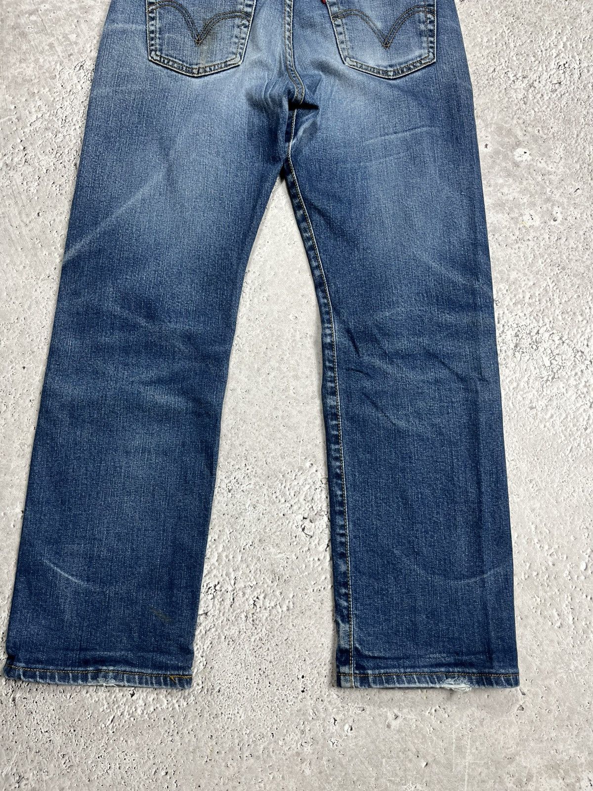 Levi's Levi’s 751 Vintage Blue Straight Leg Jeans W32 L30 Denim Size US 32 / EU 48 - 3 Thumbnail