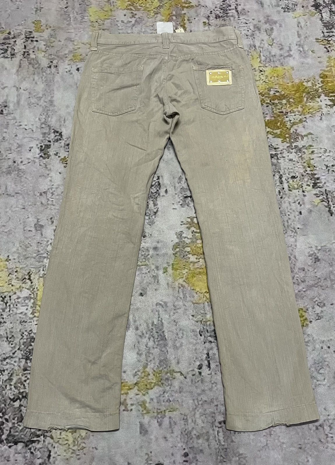 Dolce & Gabbana × Italic × Vintage Dolce & Gabbana Straight Made in Italy Vintage Size US 35 - 2 Thumbnail