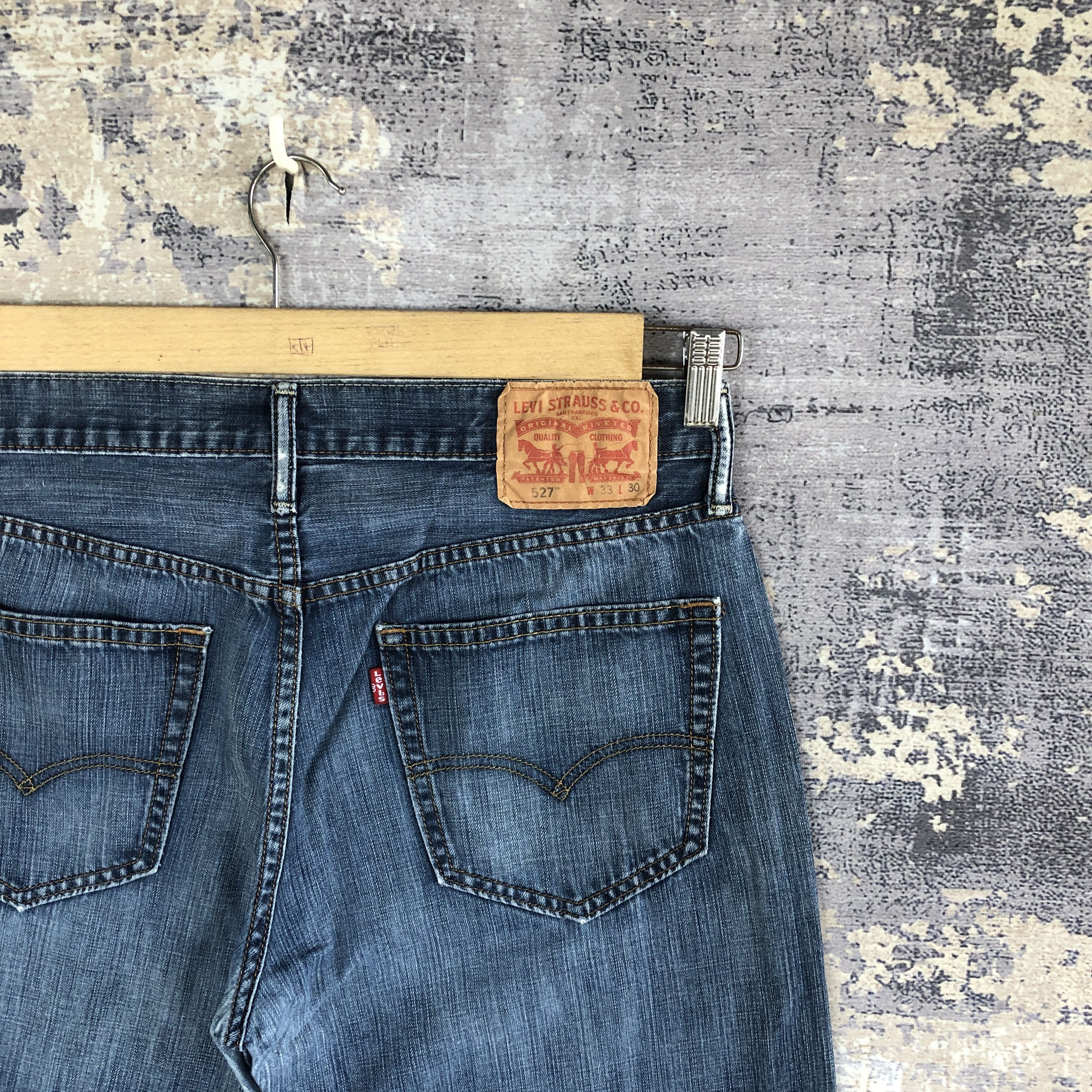 Levi's Vintage Levi's 527 Bell Bottom Jeans Flare Wide Leg Denim Size US 32 / EU 48 - 5 Thumbnail