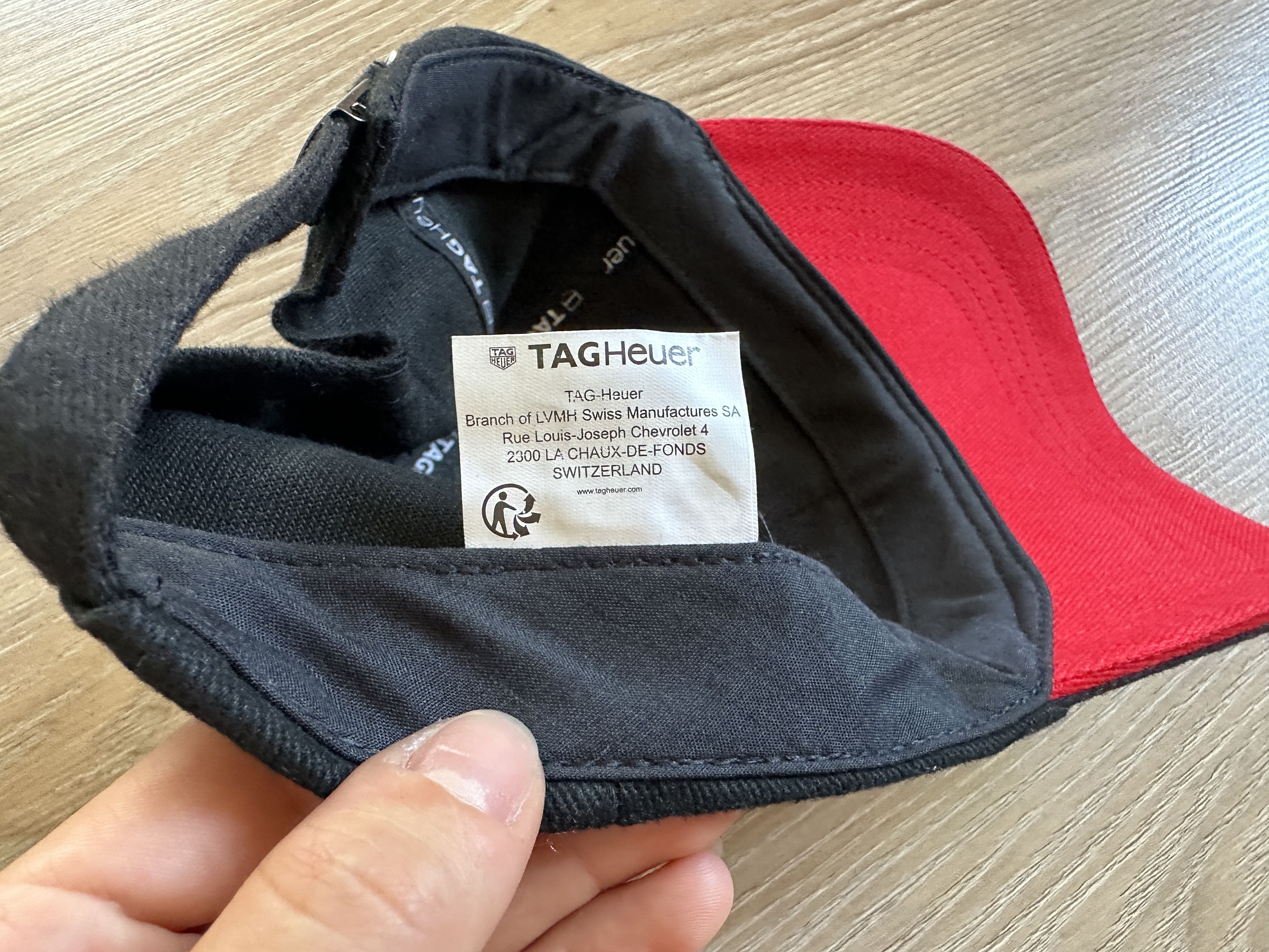 Tag Heuer × Vintage Tag Heuer Authentic Black Baseball Cap Size ONE SIZE - 10 Thumbnail