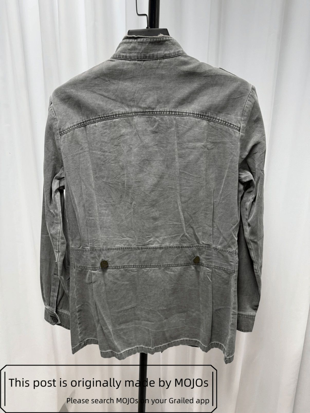 Raf Simons Sz 46 Raf Simons 04SS Distressed Washed Jacket mojos184116 Size US S / EU 44-46 / 1 - 6 Thumbnail