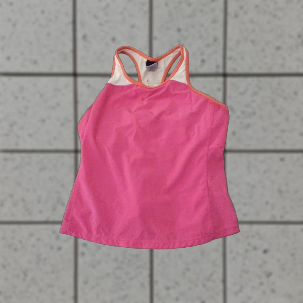 Nike Womens Nike Tank Shirt M Medium Athletic Pink Tank Shirt Womens Nike Athletic Tank Shirt M Medium Pink Size M / US 6-8 / IT 42-44 - 1 Thumbnail