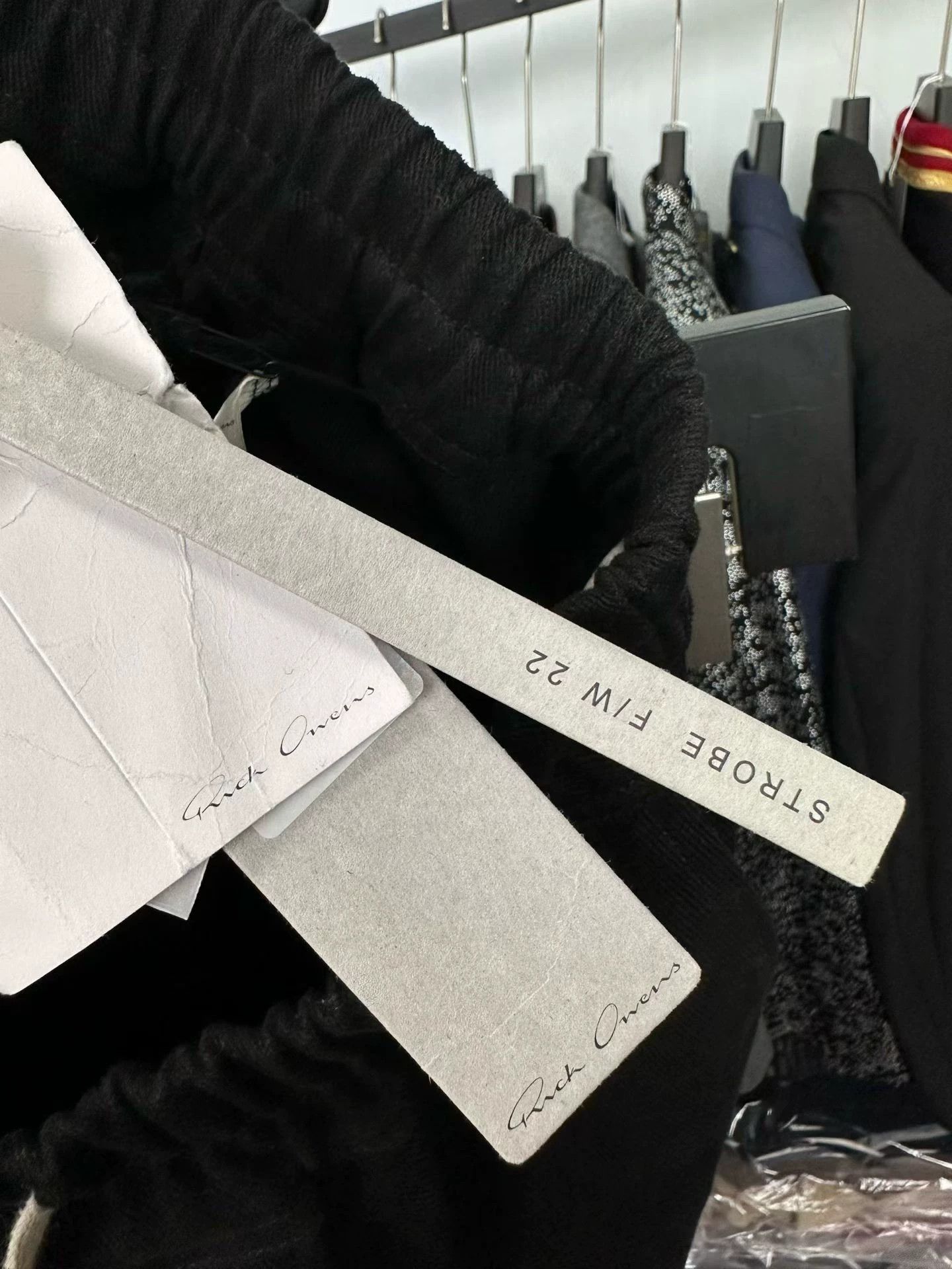 Rick Owens Rick Owens Ro 22FW New Drop Crotch Drawstring Pants Size US 30 / EU 46 - 4 Thumbnail