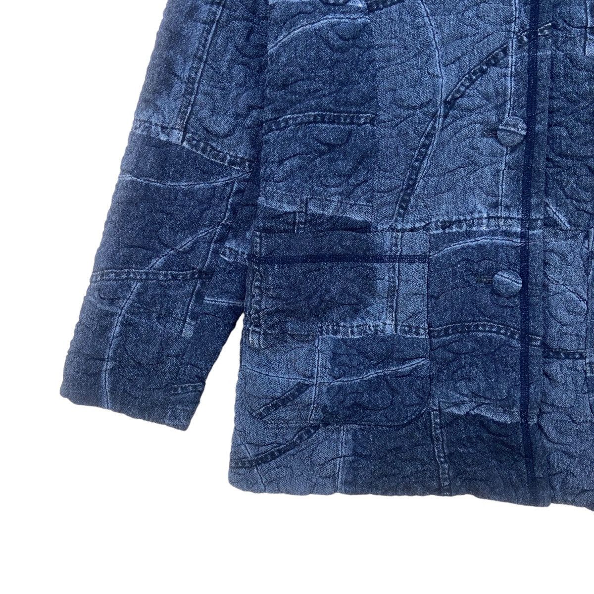 Japanese Brand Hitoshi Tamura Japanese Traditional Pleated Kogin Indigo Size S / US 4 / IT 40 - 6 Thumbnail