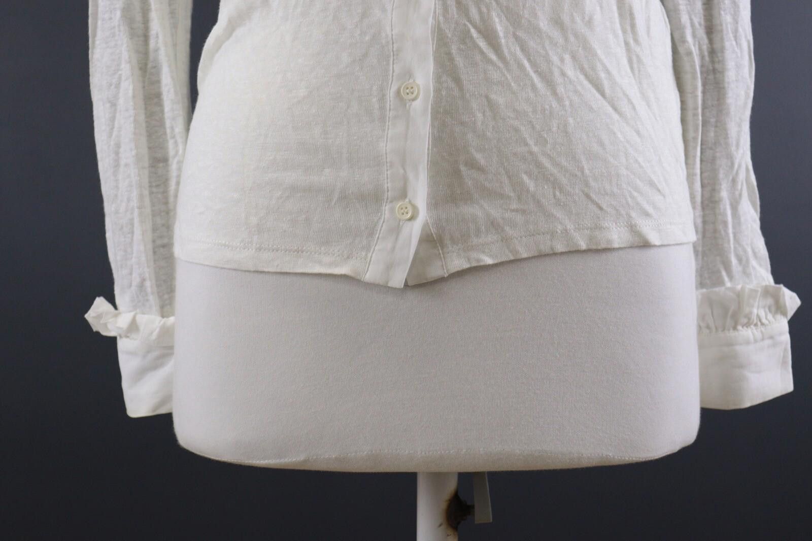 Designer Claudie Pierlot Paris Lagenlook Jabot Blouse Shirt Size 3 Size M / US 6-8 / IT 42-44 - 4 Thumbnail