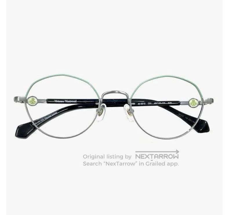 Vivienne Westwood Vivienne Westwood Mint Green Glasses . Size ONE SIZE - 5 Thumbnail