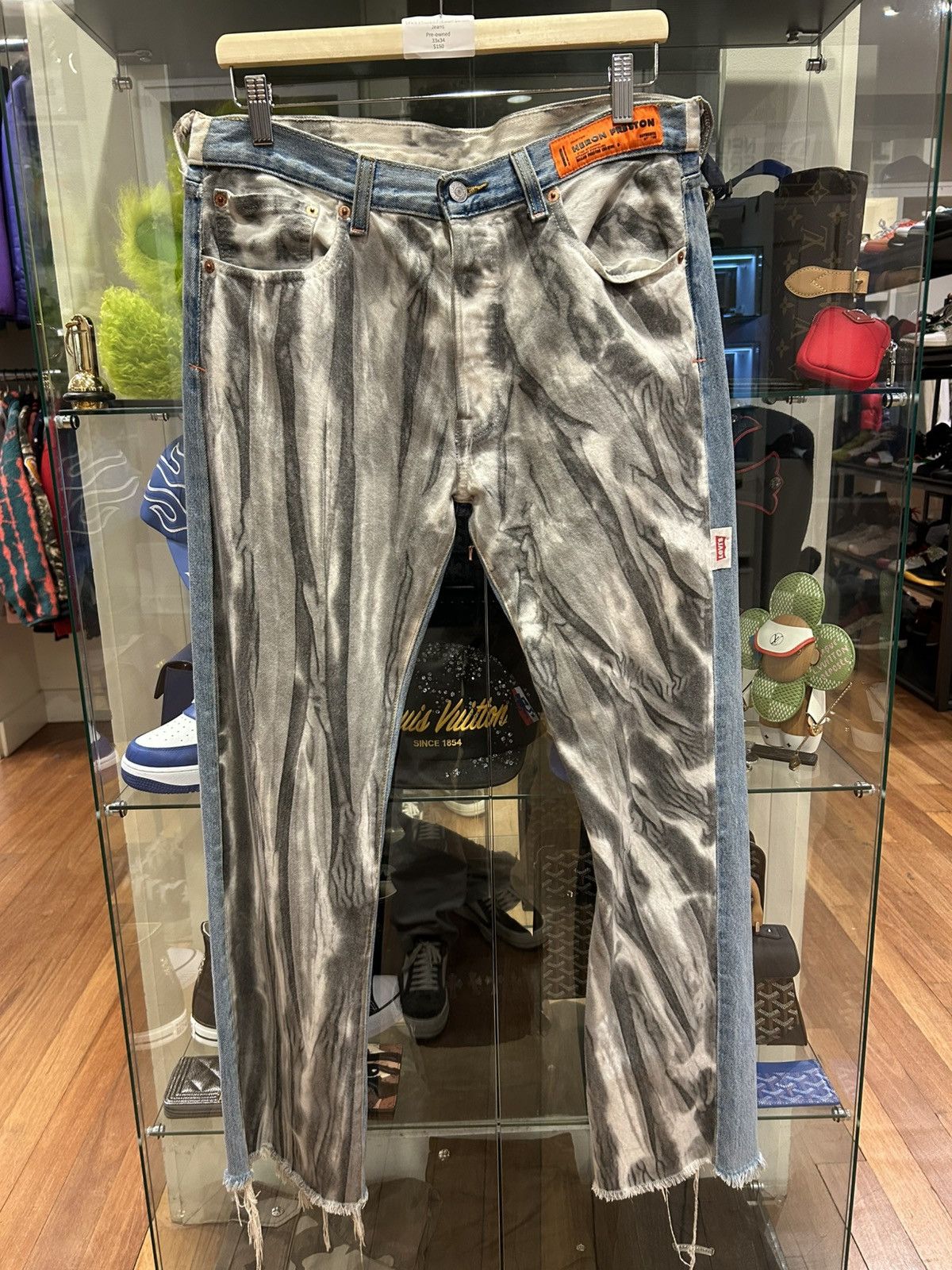 Heron Preston Levis X Heron Preston Denim Jeans Size US 32 / EU 48 - 1 Thumbnail