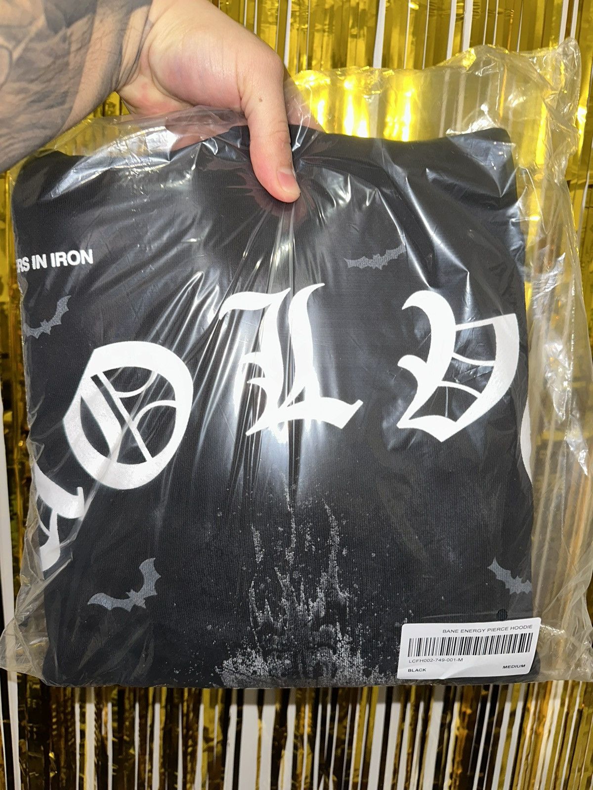 Darc Sport DARC SPORT X BATMAN X BANE “ BANE ENERGY” HOODIE Size US M / EU 48-50 / 2 - 6 Thumbnail