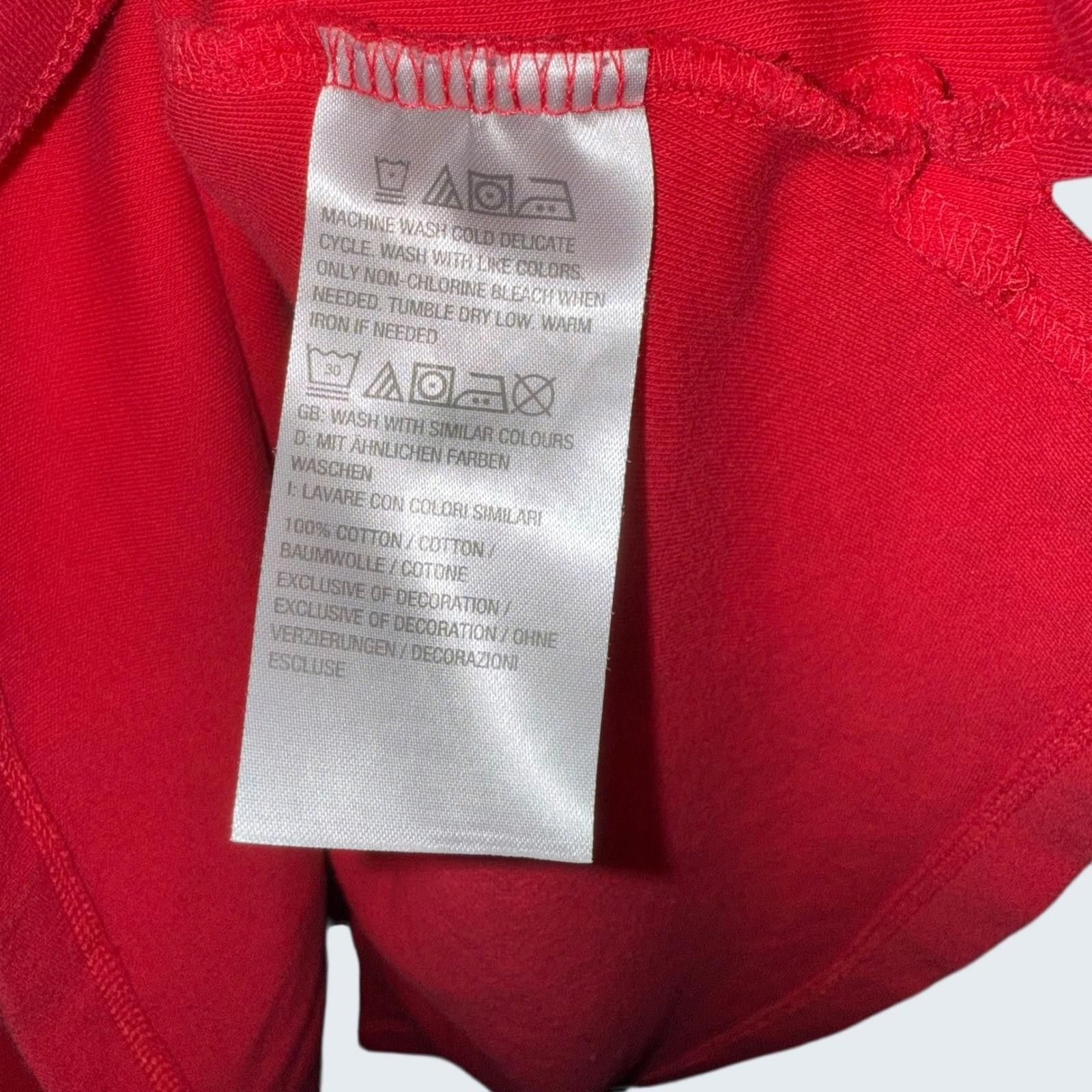 Other Isaac Mizrahi Live Womens Red V-Neck Short Sleeve T-Shirt 3X Size 3XL / US 20-22 - 9 Thumbnail