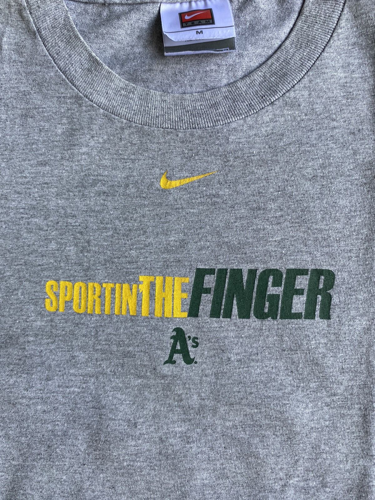 Vintage Vtg Nike Team 2003 Oakland Athletics Sport Size US M / EU 48-50 / 2 - 5 Thumbnail