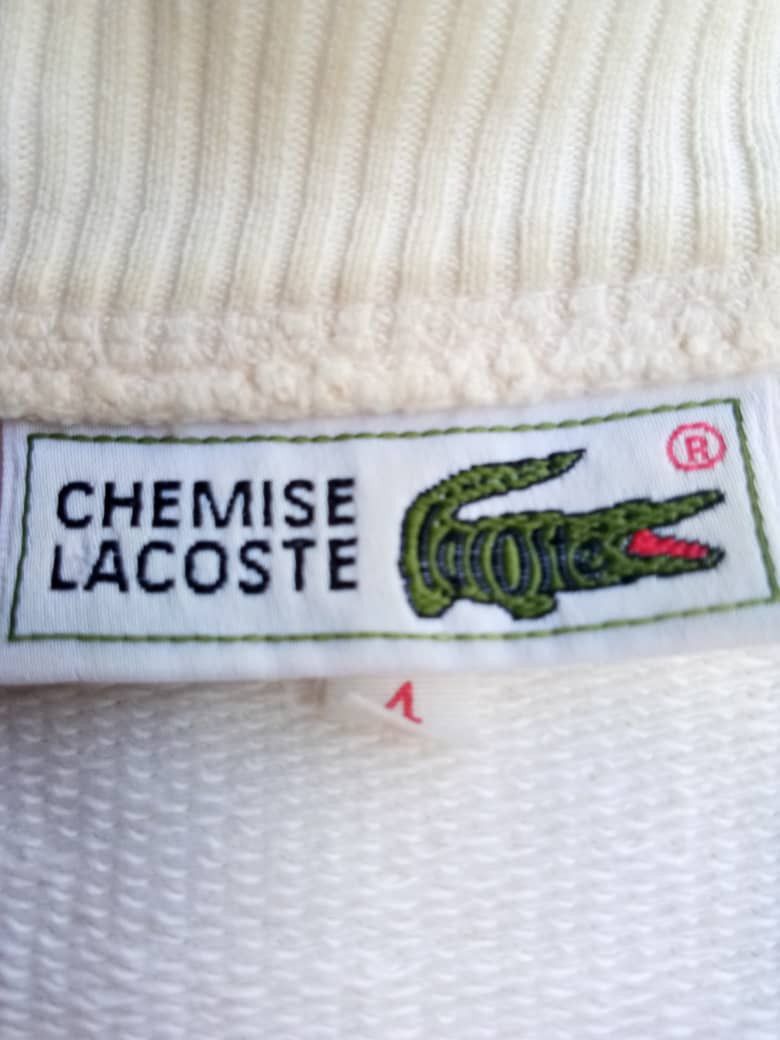 Japanese Brand × Lacoste × Vintage Vintage Chemise Lacoste Pour Les Moments Hereux De La Vie Size US XL / EU 56 / 4 - 6 Thumbnail