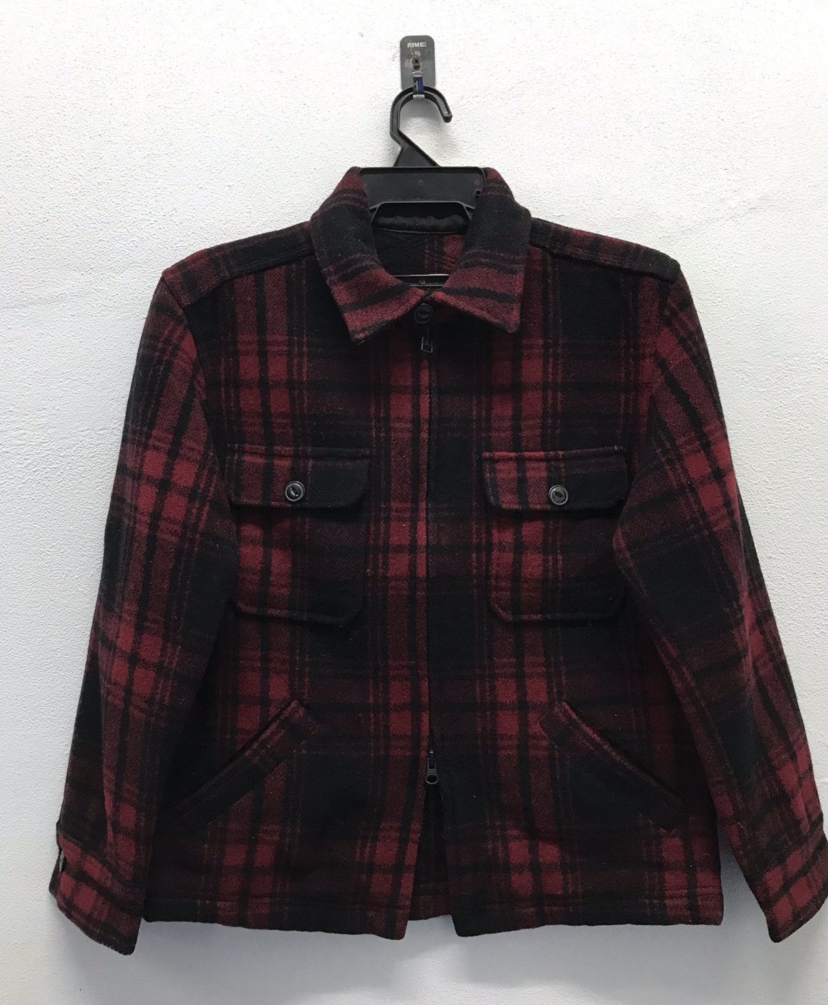 Japanese Brand × Vintage Vintage Back Number Wool Jacket Size US S / EU 44-46 / 1 - 1 Thumbnail