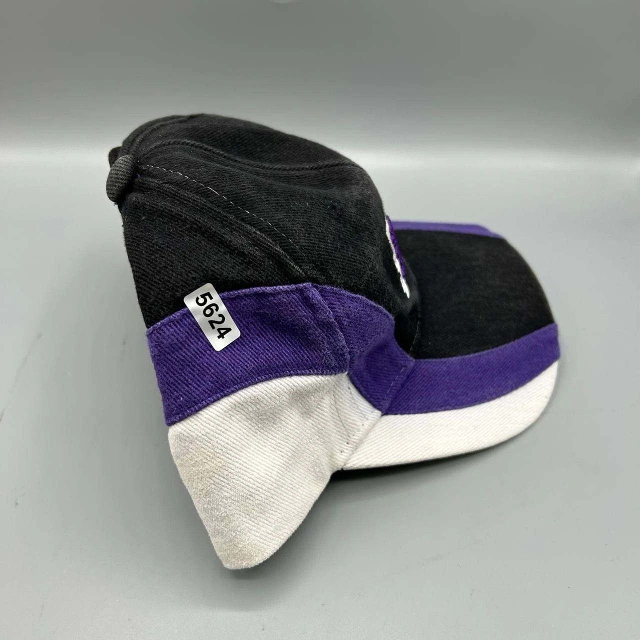 Colosseum Athletics Los Angeles LA Lakers Hat Men Black Purple Strap Back Cotton Size ONE SIZE - 8 Thumbnail