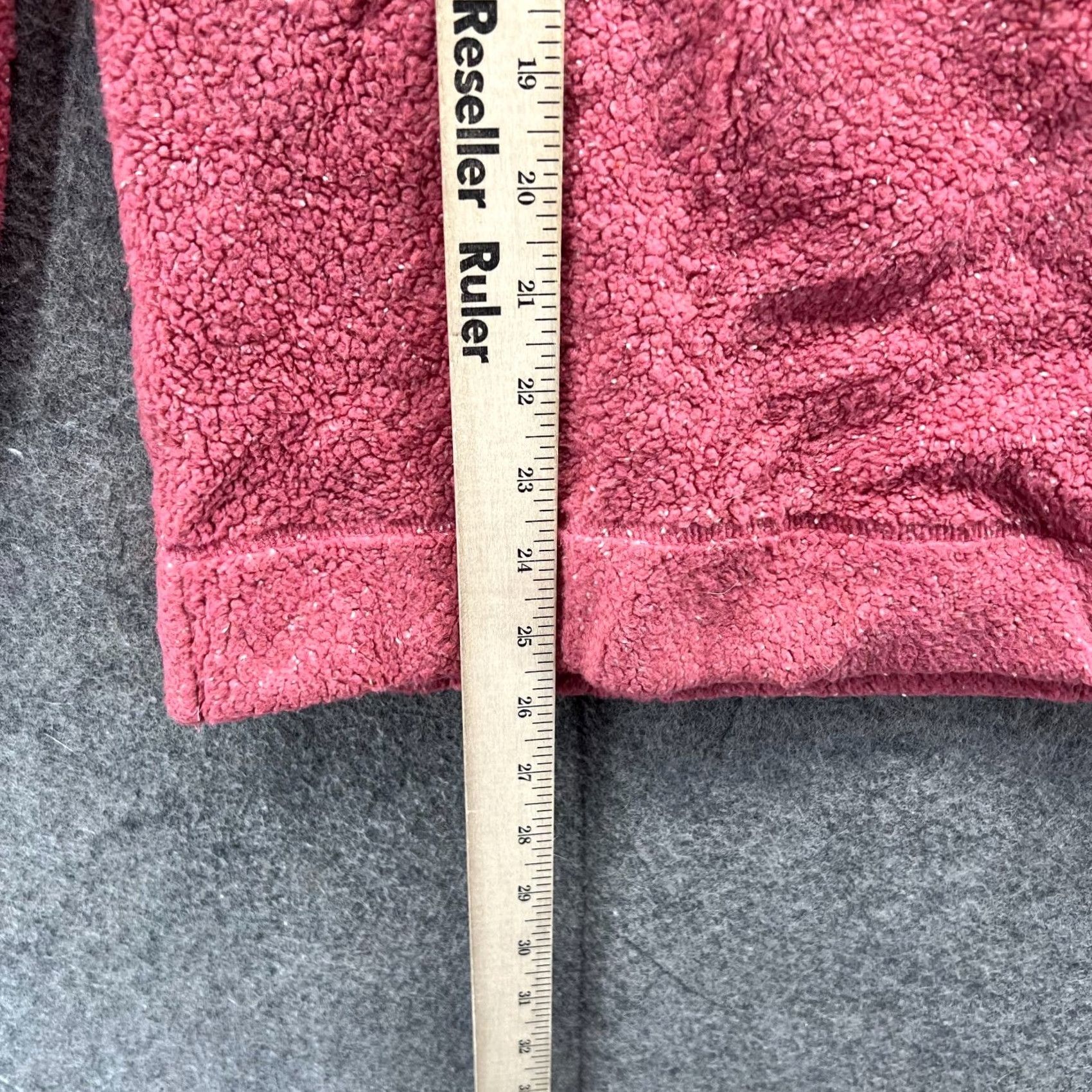 Vintage VINTAGE L.L. Bean Sweater Womens Medium Pink Fleece Pullover Mock Neck Acrylic Soft Cozy Size M / US 6-8 / IT 42-44 - 5 Thumbnail
