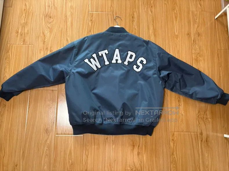 Wtaps Wtaps Vintage print baseball jacket Size US XL / EU 56 / 4 - 4 Thumbnail