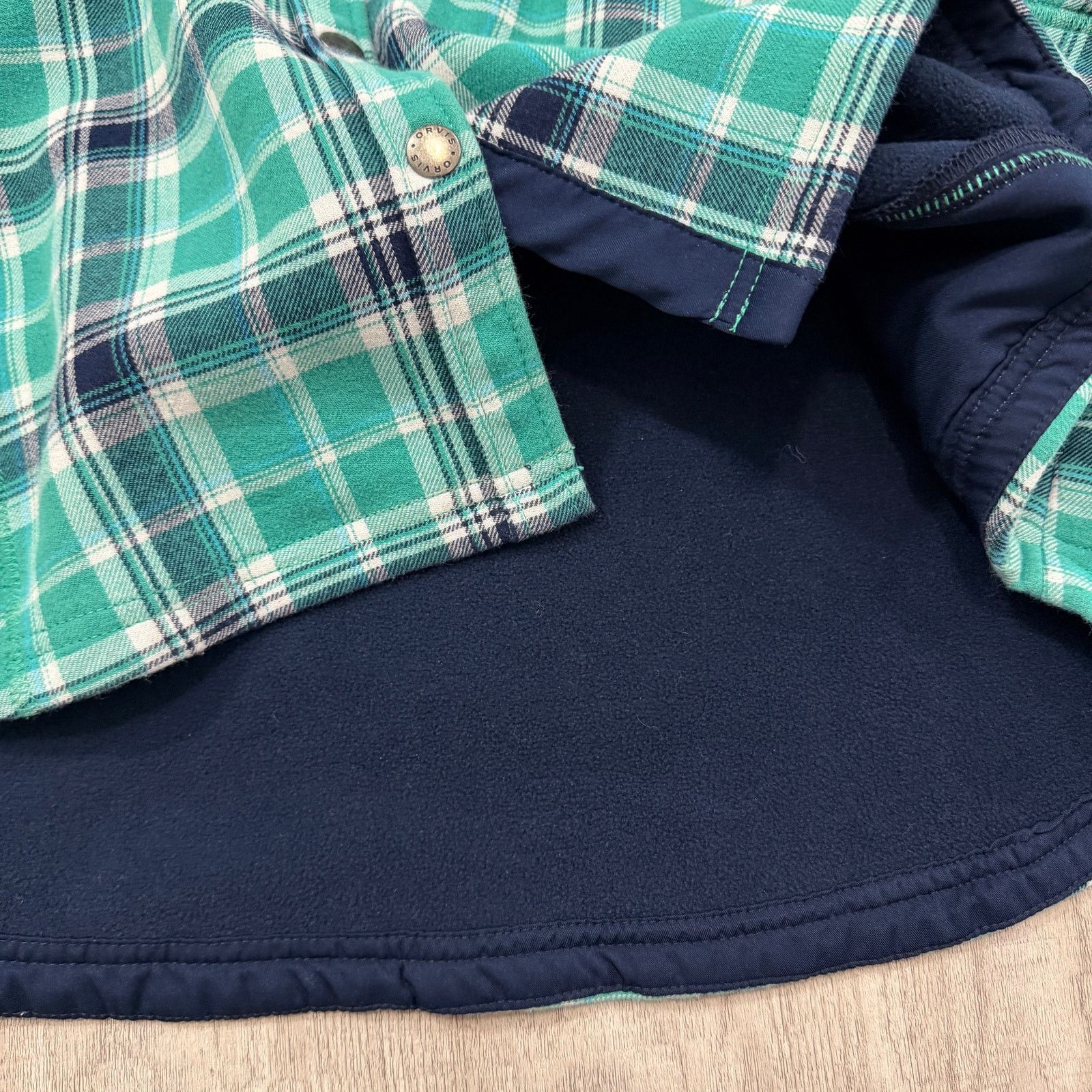 Orvis Orvis Fleeced Lined Flannel Pinnacle Shirt Jacket 2XL Size XXL / US 16-18 / IT 52-54 - 5 Thumbnail