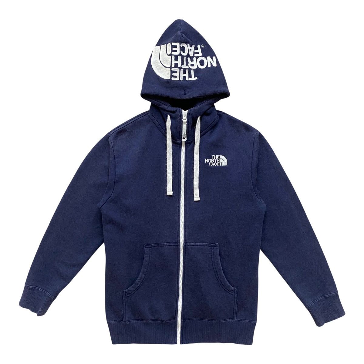 The North Face The North Face Zip Up Hoodie Small Navy Blue Unisex Size US S / EU 44-46 / 1 - 1 Thumbnail