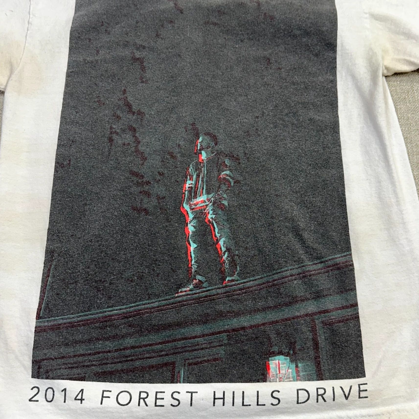 Dreamville J. Cole 2014 Forrest Hills Drive Tour Shirt Dreamville T-Shirt Adult Small Unisex Multicolor Graphic Print Double-Sided Crew Neck Size US S / EU 44-46 / 1 - 3 Thumbnail