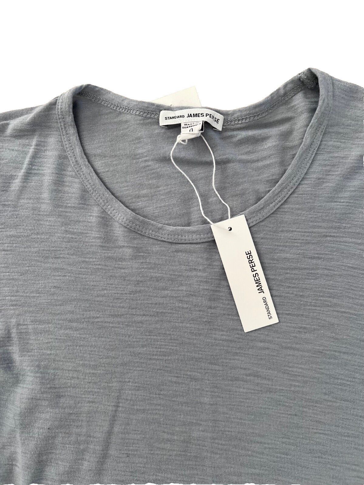 James Perse James Perse Crewneck Slub Top Aura Blue ( 0 / XS ) Size XS / US 0-2 / IT 36-38 - 2 Thumbnail
