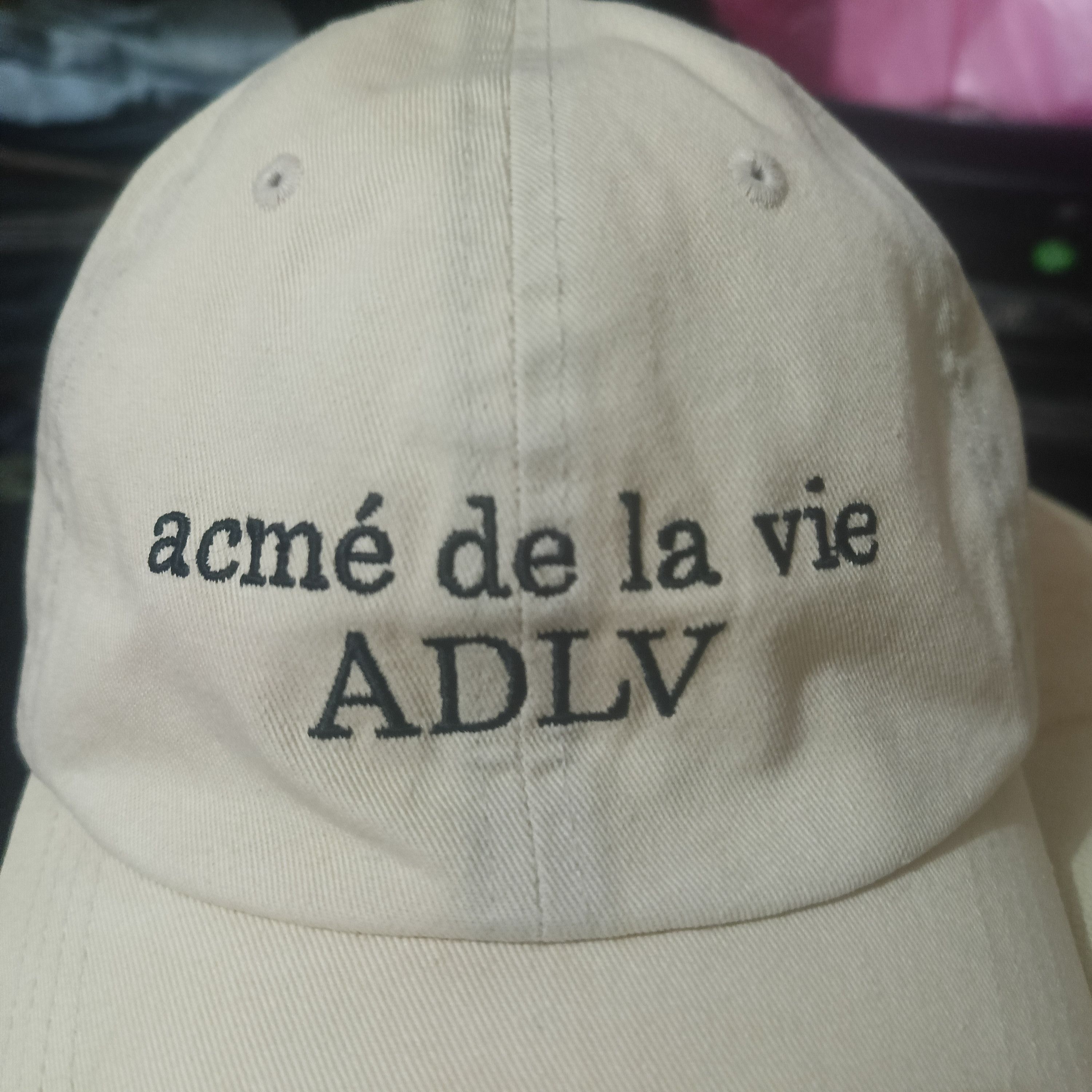 Acme Clothing Rare Acme de la vie ADLV cream cap adjustable Size ONE SIZE - 2 Thumbnail