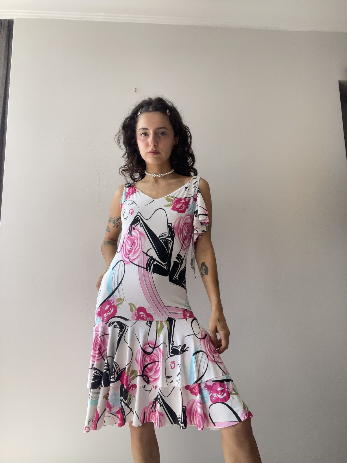 Vintage y2k parisian dress Size S / US 4 / IT 40 - 1 Thumbnail