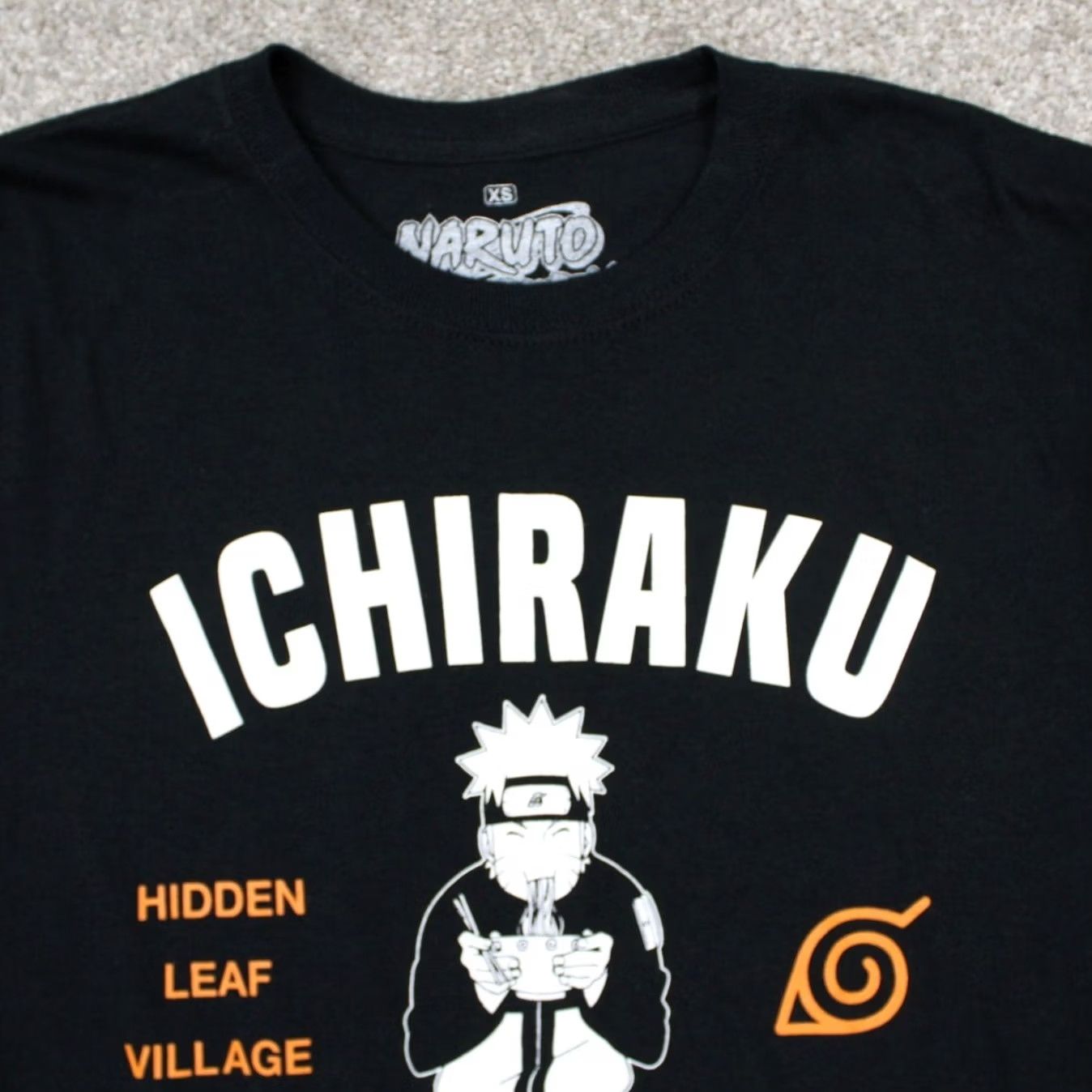 Ripple Junction Ripple Junction Naruto Shippuden Shirt Mens XS Black L/S Cotton Graphic Print 100% Cotton Anime Ichiraku Ramen Mens XS BlackUpdate Size US XS / EU 42 / 0 - 5 Thumbnail