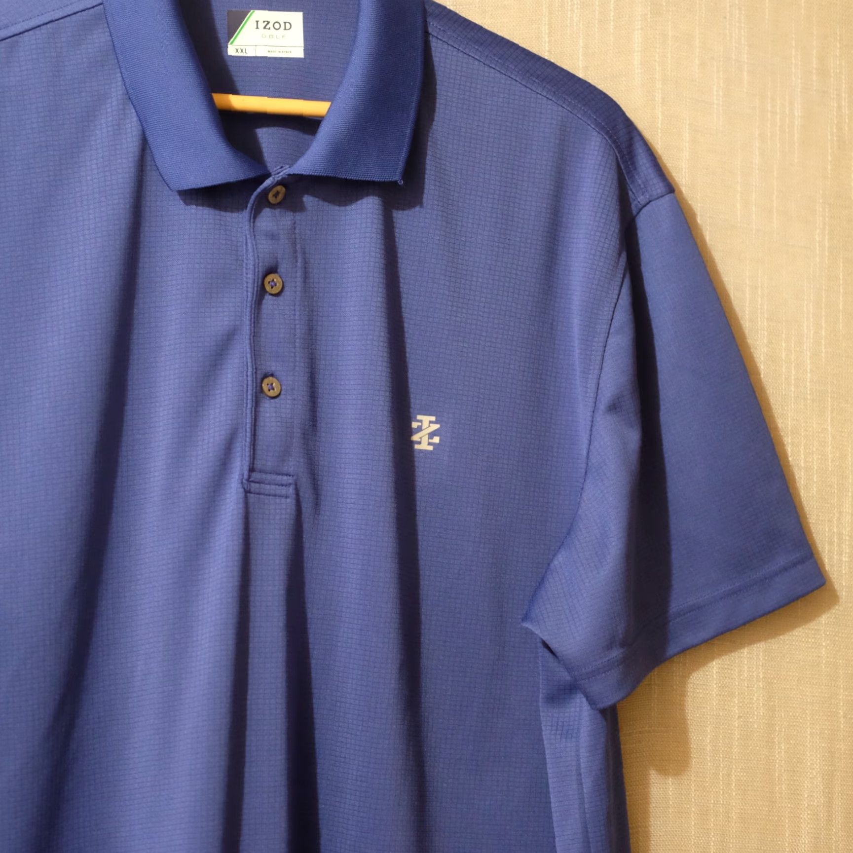 Izod EUC Izod Polo Blue Short Sleeve Stretch Lightweight Mens XXL Polo Shirt Blue Izod The Advantage Polo Mens XXL Regular Fit 2XL Sports Casual Size US XXL / EU 58 / 5 - 3 Thumbnail