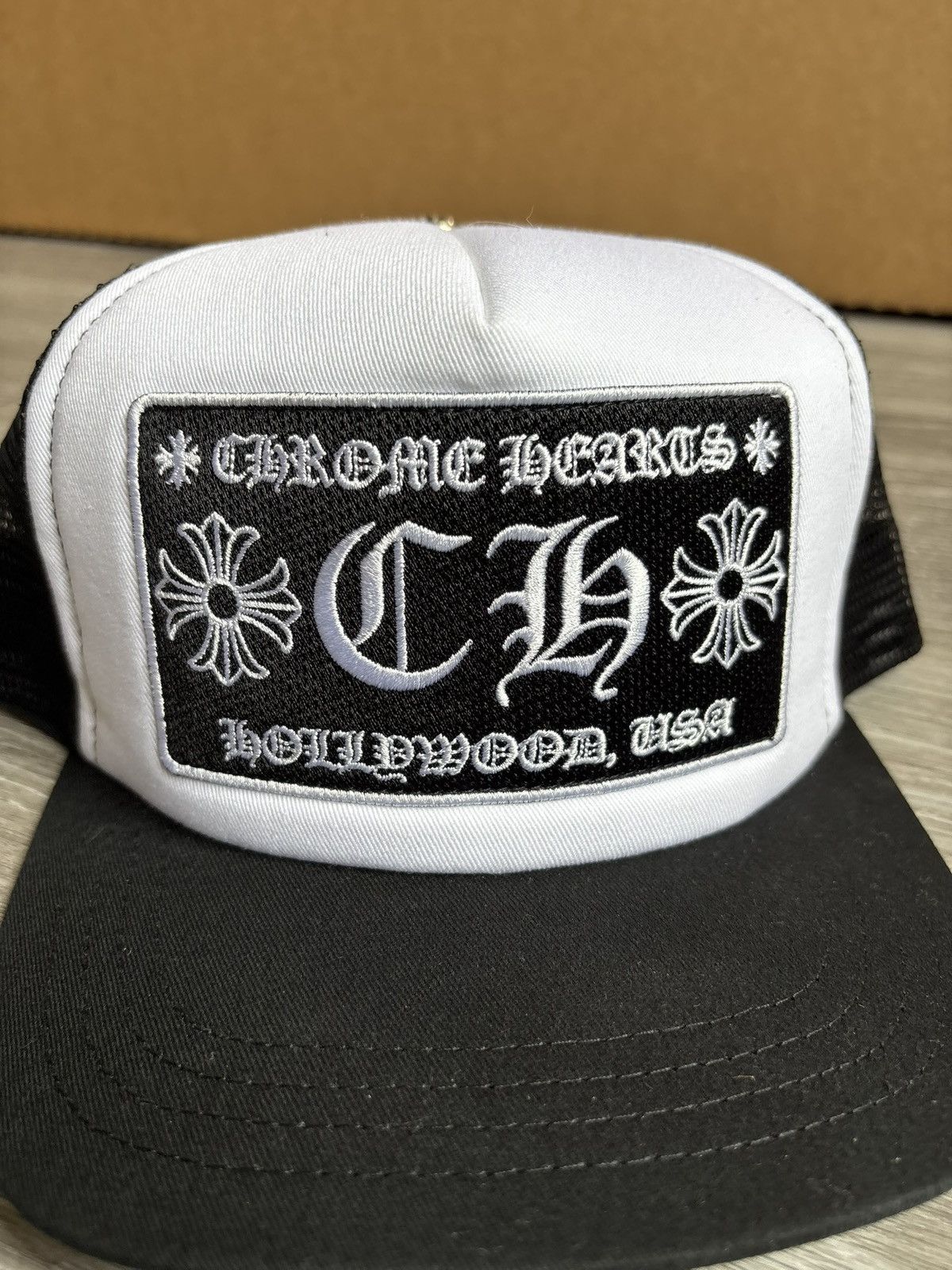 Chrome Hearts Chrome Hearts CH Trucker Hat Size ONE SIZE - 3 Thumbnail