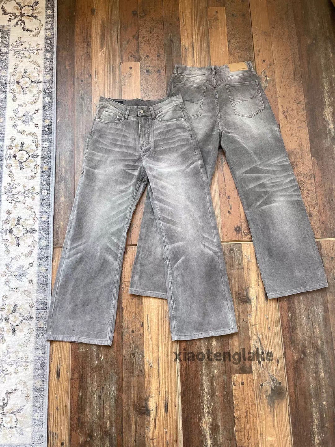 Vintage otl rafsimons helmutlang style baggy loose faded pants Size US 30 / EU 46 - 1 Thumbnail